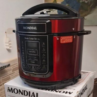 Panela de Pressão Elétrica Mondial 5L 900W - 220V