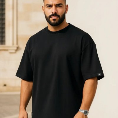 Camiseta Oversized Masculina 100% Algodão