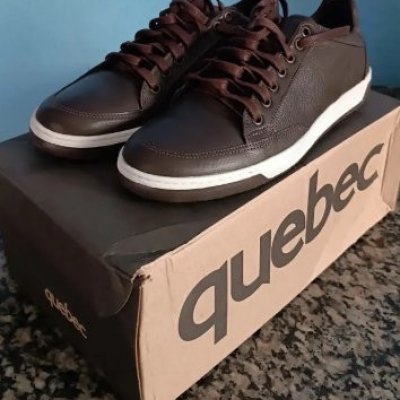 Tenis Masculino Em Couro Casual Confortavel