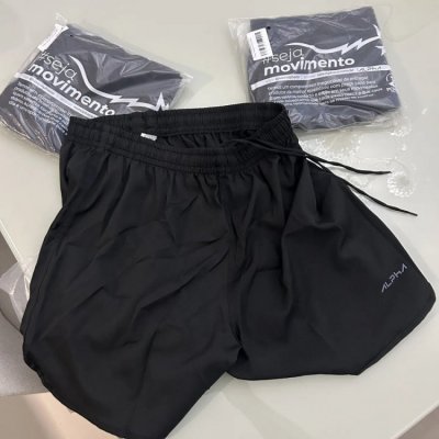 Kit 3 Shorts Corrida Dry Alpha