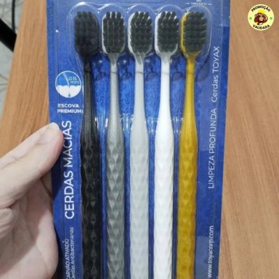 OralGos Escova de Dente Adulto, Macia, 5 Unidades