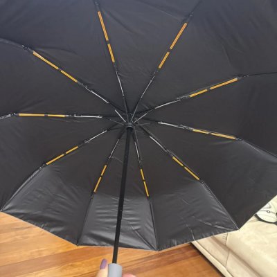 Guarda-Chuva Automático Azul-Marinho Liso