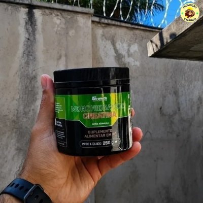 Creatina 100 Pura 250g Growth Supplements
