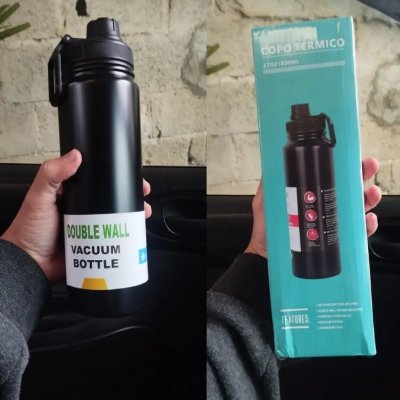 Garrafa De Água Termica 800ml
