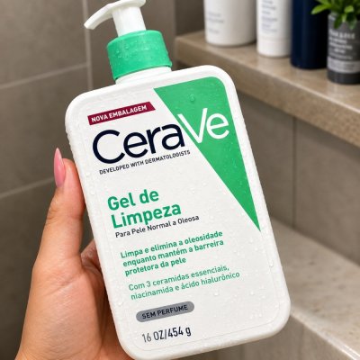 CeraVe Gel Limpeza Pele Oleosa 3 Ceramidas