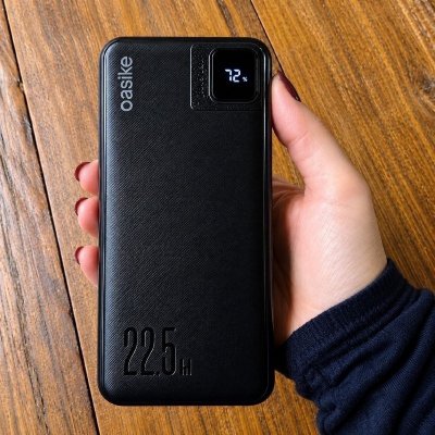 Power Bank Basike 20000mAh Preto 22.5W