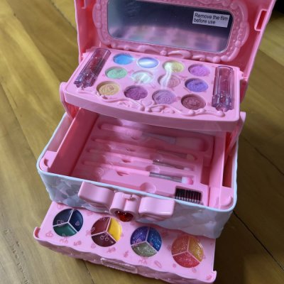 Kit Maquiagem Infantil Maleta Mágica Lavável
