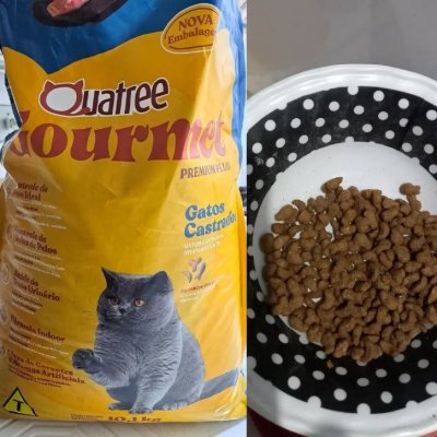 Quatree Premium Ração Gatos Castrados 10,1kg