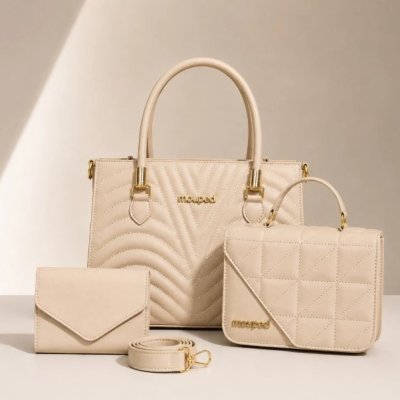 Kit 2 Bolsas Femininas Transversal e Carteira