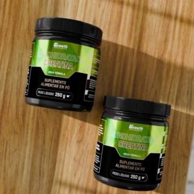 💪 Creatina Growth Monohidratada Em Pó 250g