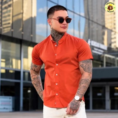 PARTIU VILLA MIXCamisa Gola Padre Manga Curta 4 cores