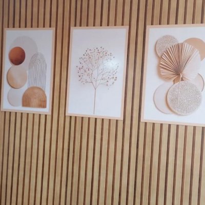 Quadros Decorativos Abstratos Geométricos 122x60