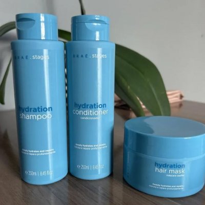 Kit Stages Hydration Braé (Shampoo + Condicionador + Máscara)