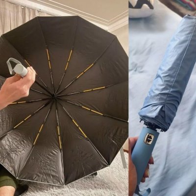 Guarda Chuva Automático Com Proteção UV