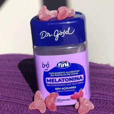 Melatonina Em Gomas Fini Dr Good