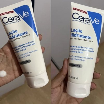 Loção Hidratante Corporal Cerave p/ Pele Seca e Extra Seca 200mL