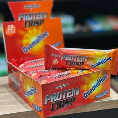 Barra de Proteína Integralmedica Crisp Bar 45g Ovomaltine