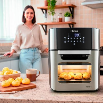 Fritadeira Philco Air Fryer 12L PFR2200P 127V
