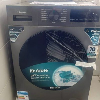 🧺  Lava e Seca Hisense 11kg WD1I11 Inverter Titânio
