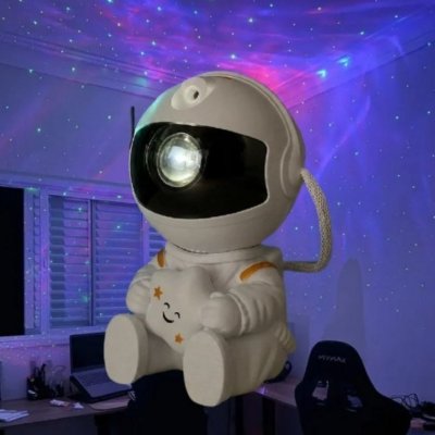 Mini Astronauta Projetor Estrelas Galáxia