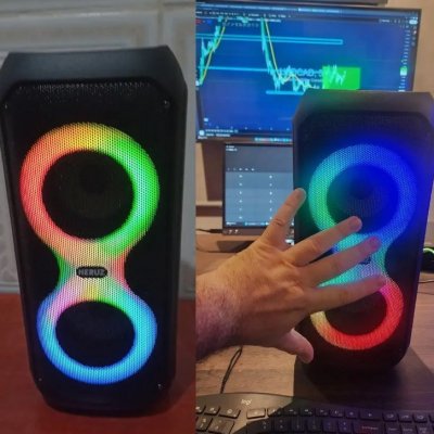 Caixa de Som Bluetooth 2 Altos Falantes 10w-hz