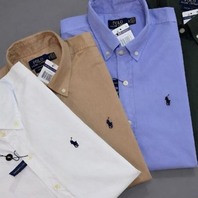 Camisa Social Ralph Lauren Oxford (5 cores)