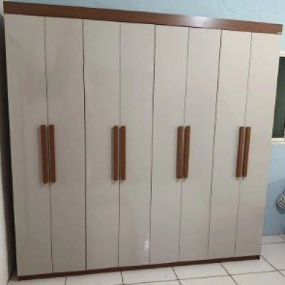 Guarda Roupa Casal Hera MDF 8 Portas