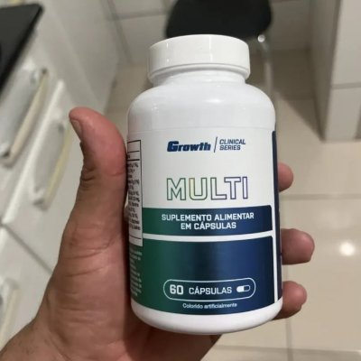 Multivitamínico Growth Supplements 60 cápsulas