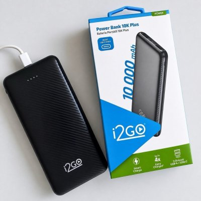 Power Bank I2go Plus 10000mAh USB-C