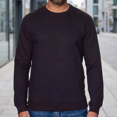 Suéter Moletom Reserva Masculino Básico New — Preto Liso (M)