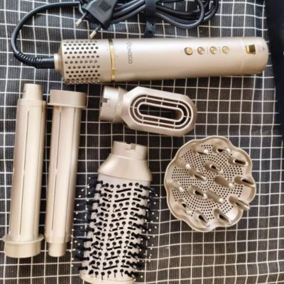 GOKOCO Escova Secadora 5 Em 1 Dupla voltagem 110V-240V