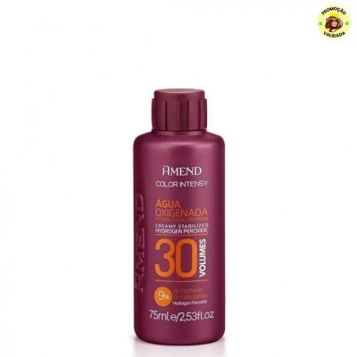 Água Oxigenada 30 Volumes Cremosa 75ml | Amend Color Intensy