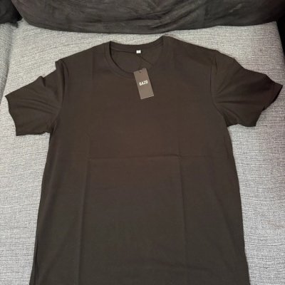 Camiseta Básica Modal Masculina Preto GG