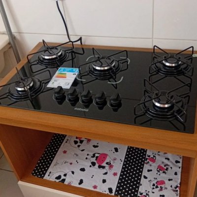 Cooktop Itatiaia Essencial 5 Bocas Bivolt Preto