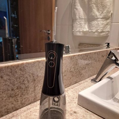 Irrigador Oral IPX7 400ml Jato Pulsado