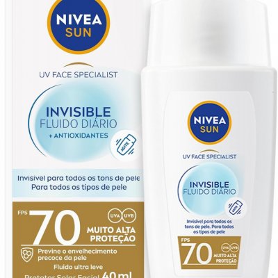 NIVEA SUN Protetor Solar Facial FPS 70 40ml