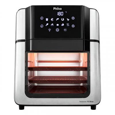Air Fryer Oven Philco PAF15A (15L, Painel Digital) — Preto