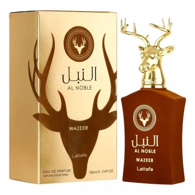 Perfume Árabe Lattafa Al Noble Wazeer 100ml — fragrância masculina original