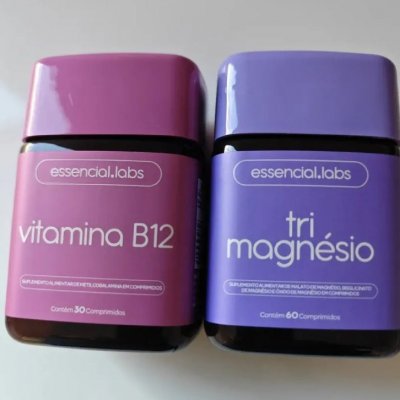 Kit TrI Magnésio 60 comprimidos - Essencial Labs