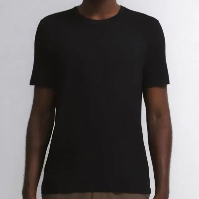 Camiseta Masculina Insider Light Preta G — Gola U