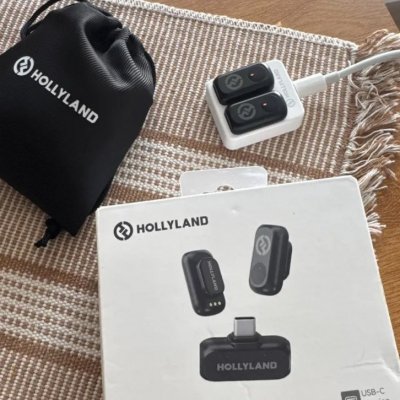 Microfone Lark A1 Hollyland Mini Usb-c
