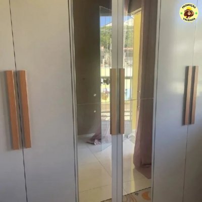 Guarda Roupa Casal 6 Portas Easy Slim