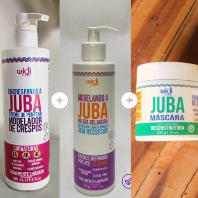 Widi Care Kit (Creme + Geleia + Máscara Reconstrutora)