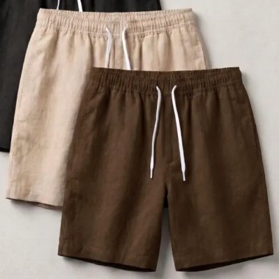Kit 3 Short Mauricinho Linho Masculino Bermuda Verão Praia — review