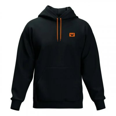 Moleton Capuz Blusa De Frio Lisa Cordão Neon Canguru Macio — conforto básico com toque neon