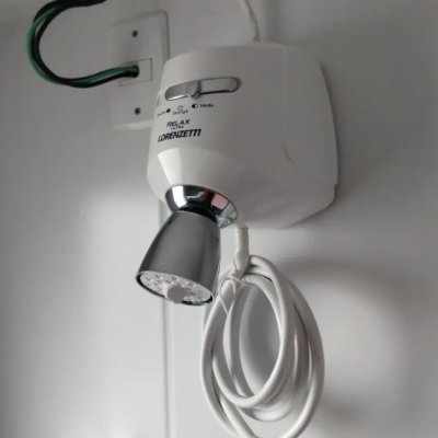 Chuveiro Elétrico de Parede Lorenzetti Relax Ultra 5500W
