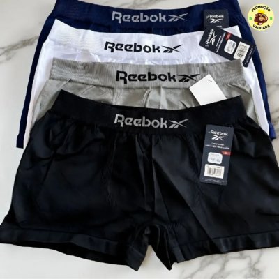 Kit com 6 Cuecas Boxer Box Classic Reebok