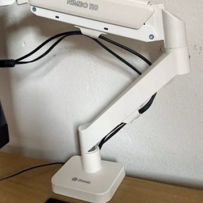 Suporte Articulado para Monitor 13 a 32 Zinnia Nimbo 110 Branco