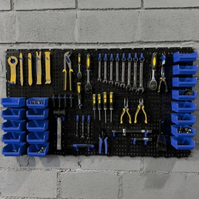 Painel Organizador Perfurado Ferramentas 118x52