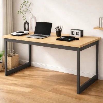 Mesa Escritório Industrial 150x60 Reforçado Ferro Homeoffice — review